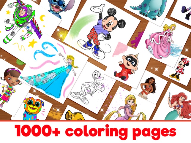 Download Disney Coloring World On The App Store