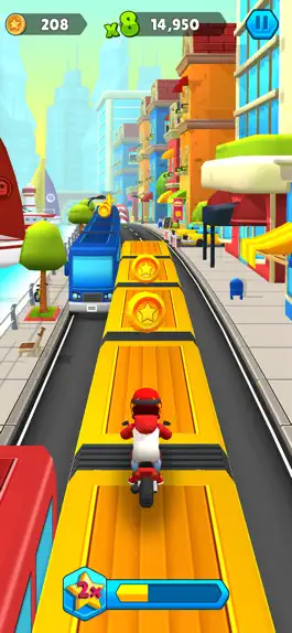 Game screenshot Subway Scooters 2 : New Races apk