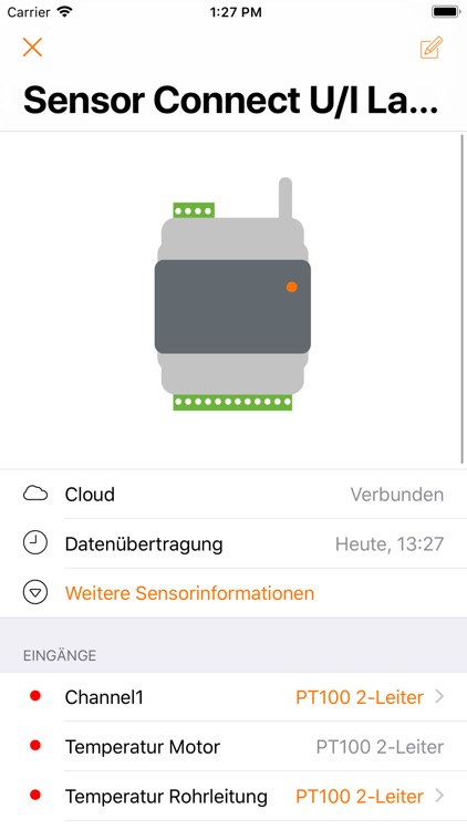 Sensor Connect UI screenshot-3