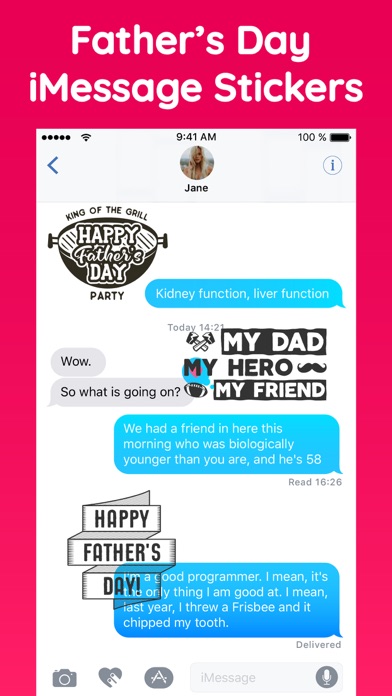 Happy Father's Day Sticker Emo screenshot 2