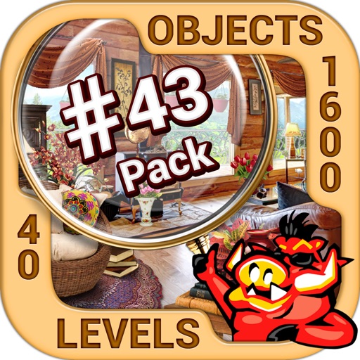 Pack 43 -10 in 1 Hidden Object iOS App