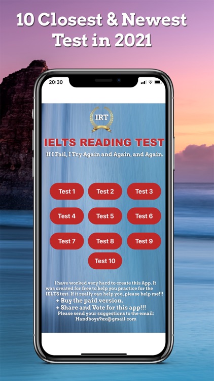 IELTS Reading Test PRO