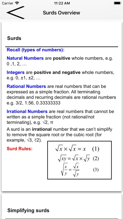 A Level Maths Core 1 screenshot-3