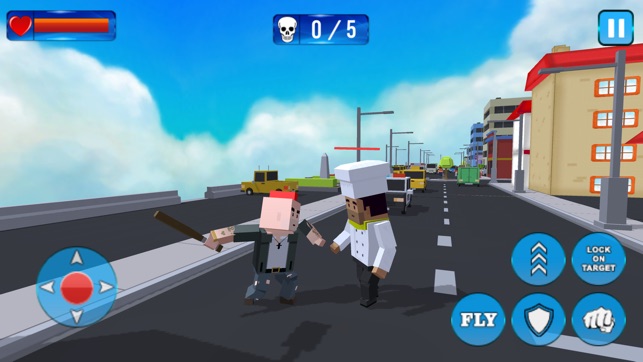 Blocky Gangster Crime War Sim(圖1)-速報App