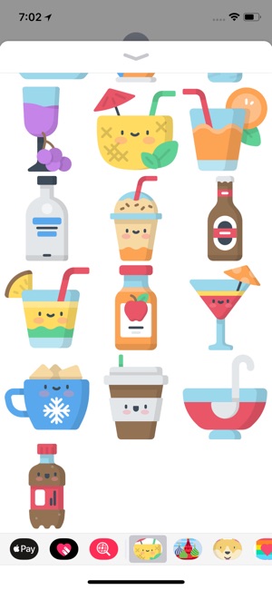 Cute Drinks Stickers(圖3)-速報App