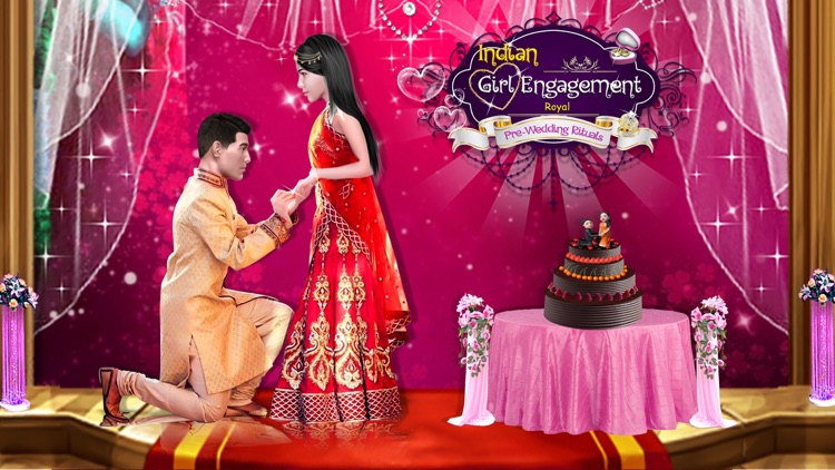 Indian Girl Royal Engagement