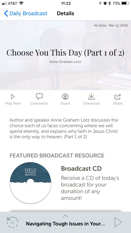 Focus Broadcast