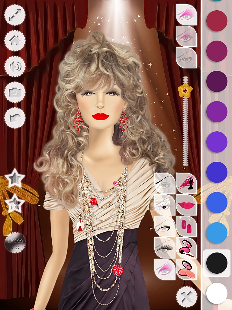 Makeup Hairstyle Princess screenshot 4