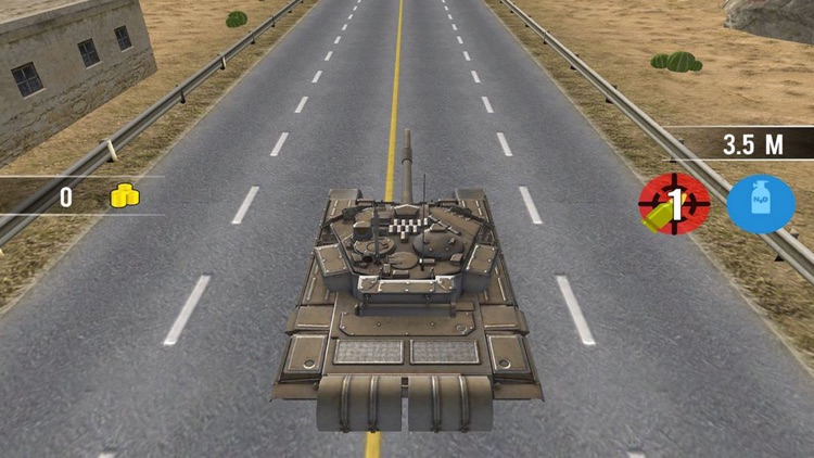 Crazy Tank: Traffic Speed