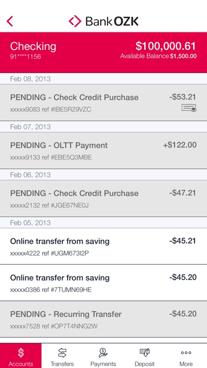Bank OZK Mobile screenshot-3