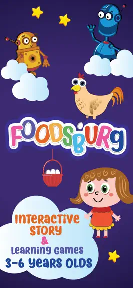 Game screenshot Foodsburg by BubbleBud Kids mod apk