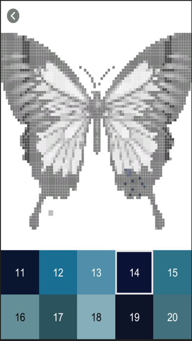 Butterfly & Flower Pixel Color screenshot 2