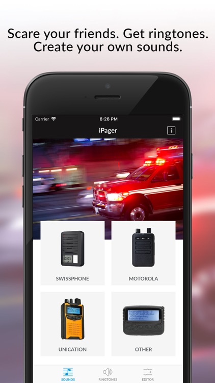 iPAGER - emergency fire pager