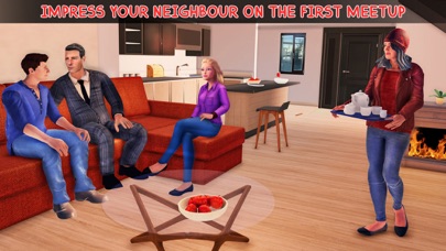 Virtual Neighbor Girl Sim screenshot 2