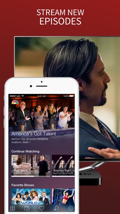 The NBC App – Stream TV Shows screenshot-0