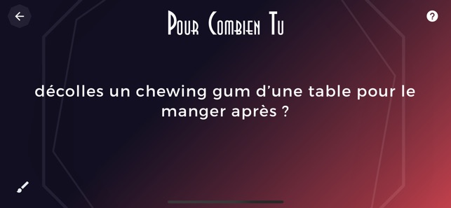 Pour Combien Tu - Jeu soirée(圖3)-速報App