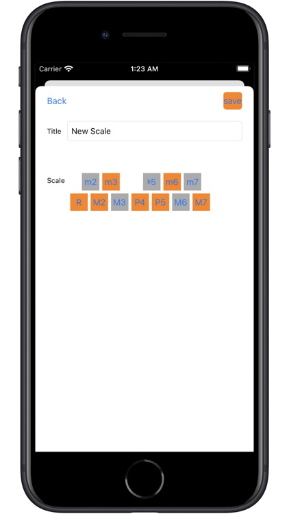 Simple Diagram - Guitar Scale