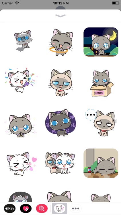 Kitty Cutie Style Stickers