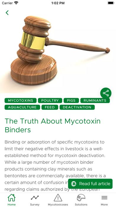 How to cancel & delete Mycofix - Mycotoxin Risk Management from iphone & ipad 3