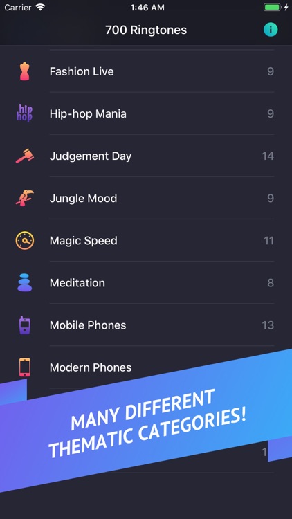 700 Ringtones