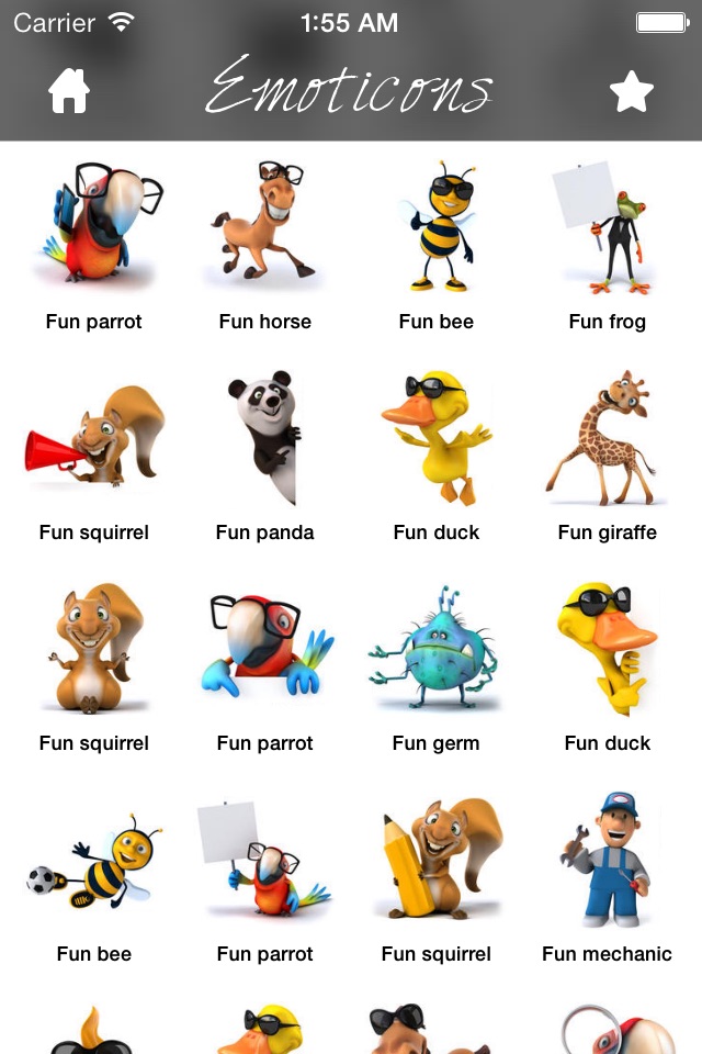 3D Emoji Characters Stickers screenshot 3