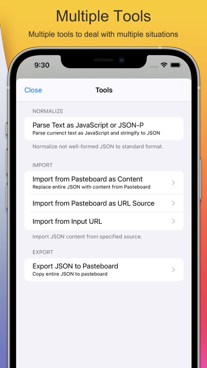 Power JSON Editor Mobile screenshot-5