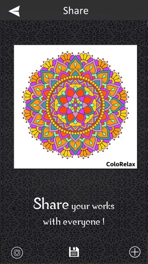 ColoRelax  Coloring Mandala