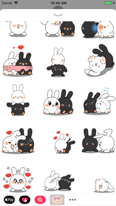 Rabbit Couple Animated screenshot 2