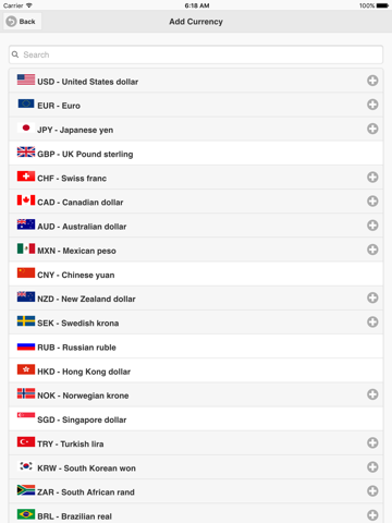 Exchange Rate Converter Live - náhled