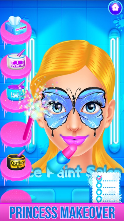 Ice Princess Face Paint Salon screenshot-8