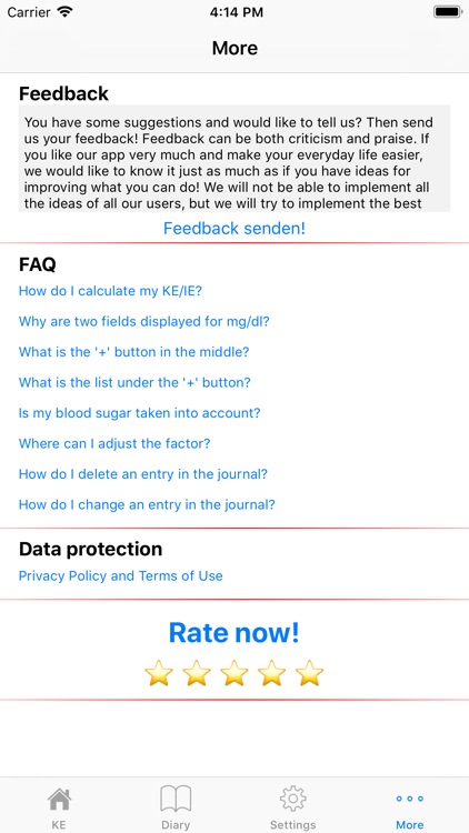 DiabetesPlus, Diary and more screenshot-3