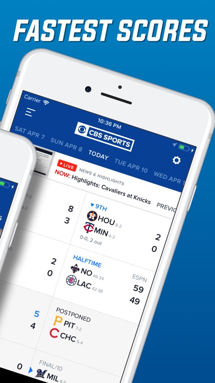 CBS Sports Scores, News, Stats