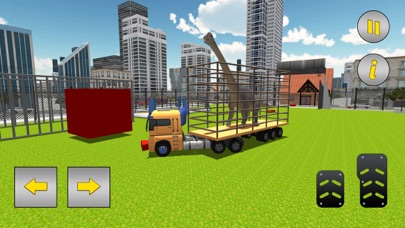 Jurassic Animal Transport Sim screenshot 2