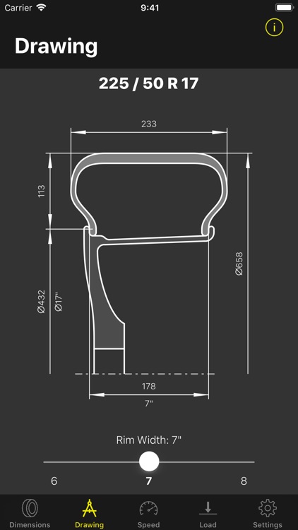 Tyre Dimensions