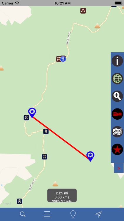 Shenandoah National Park_ GPS screenshot-3