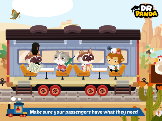 Dr. Panda Train screenshot 2