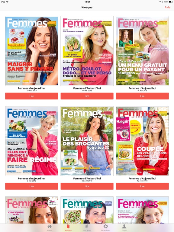 iPad Image of Femmes d'Aujourd'hui