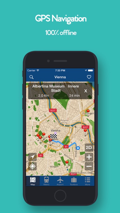 Vienna Offline Map - Metro