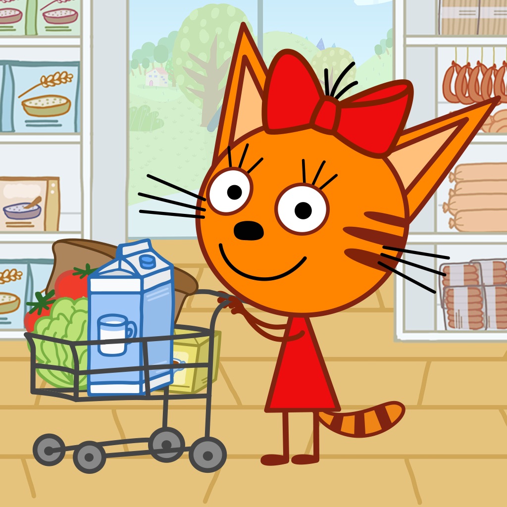 Kid-E-Cats: Supermarket Game!