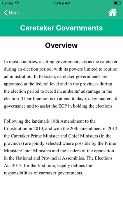 Pakistan Elections Guide 2018 screenshot-3