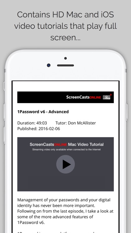 ScreenCastsOnline Magazine
