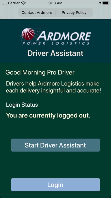 Ardmore Driver Assistant