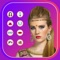 This app helps you to create photo with hair style, hair crown, necklace, lips, hat , ear ring, goggles, stickers and text overlay