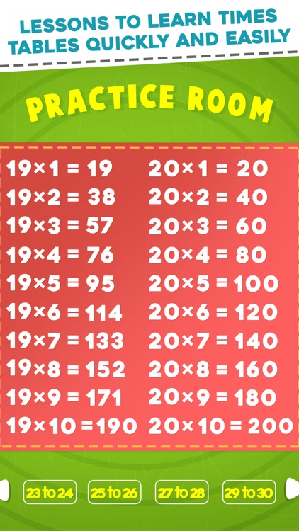 Multiplication Tables Learning screenshot-5