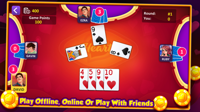 How to cancel & delete Hearts: Casino Card Game from iphone & ipad 3