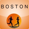Marathon Map for Boston