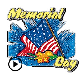 Memorial Day Animated Stickers