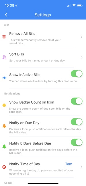 Simple Bill Reminders(圖6)-速報App