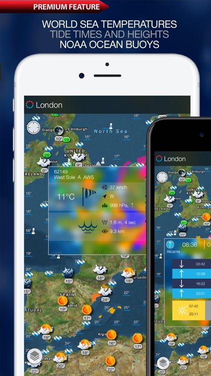 Weather Alert Map Europe