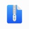 Fast Unzip is a ZIP and RAR file management app on iPhone/iPad